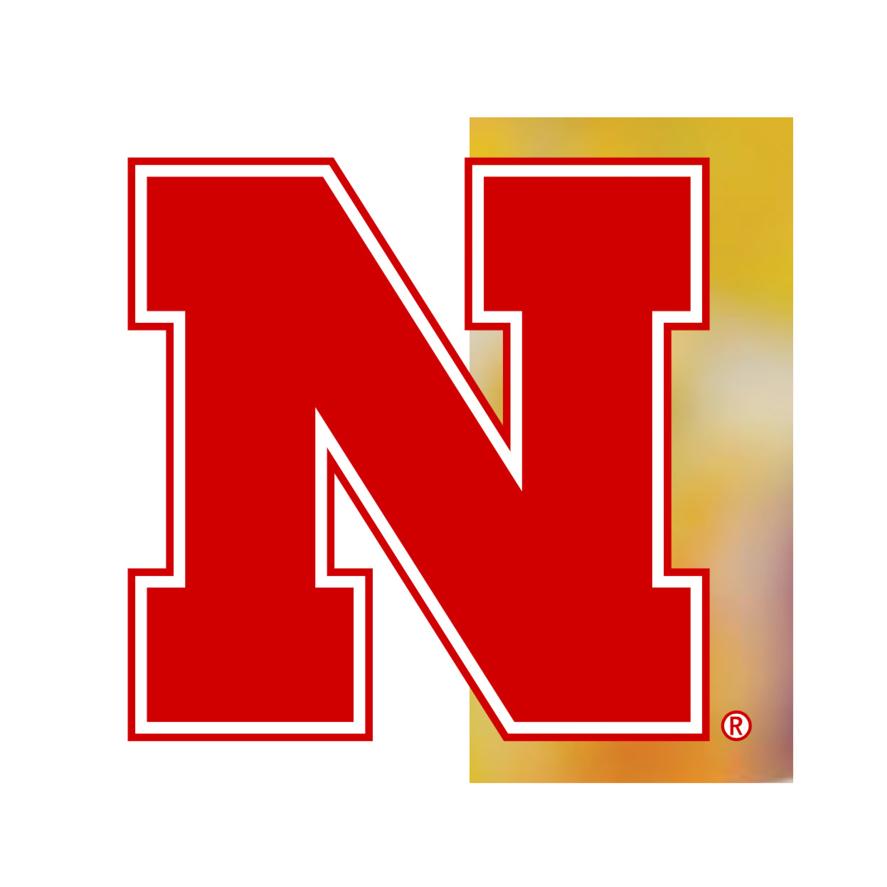 Nebraska N campus icon hex for web