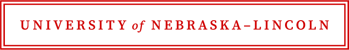 University of Nebraska-Lincoln name serif with border
