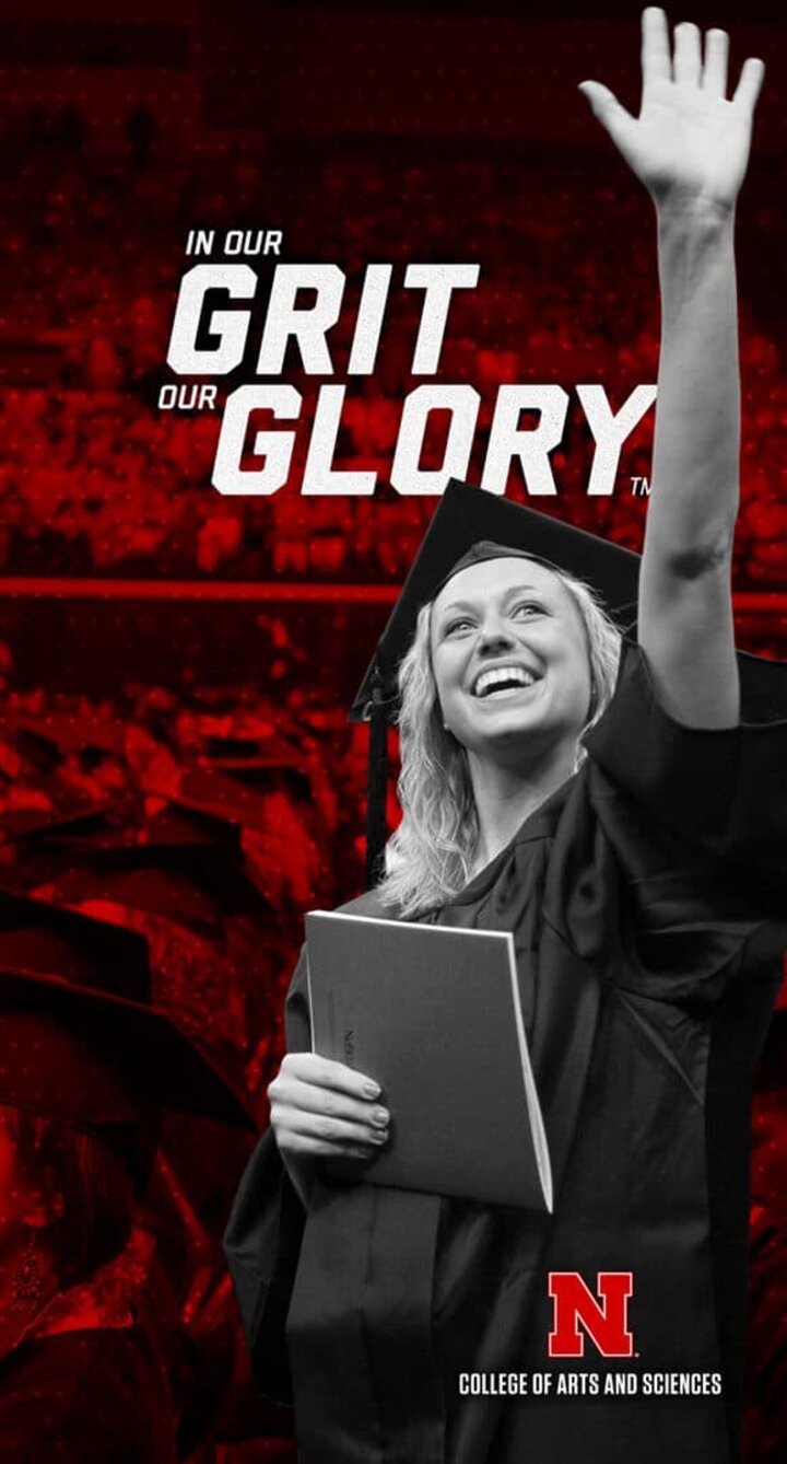 Grit and Glory graduation poster