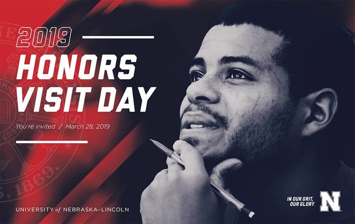 Honors Visit Day promotional poster