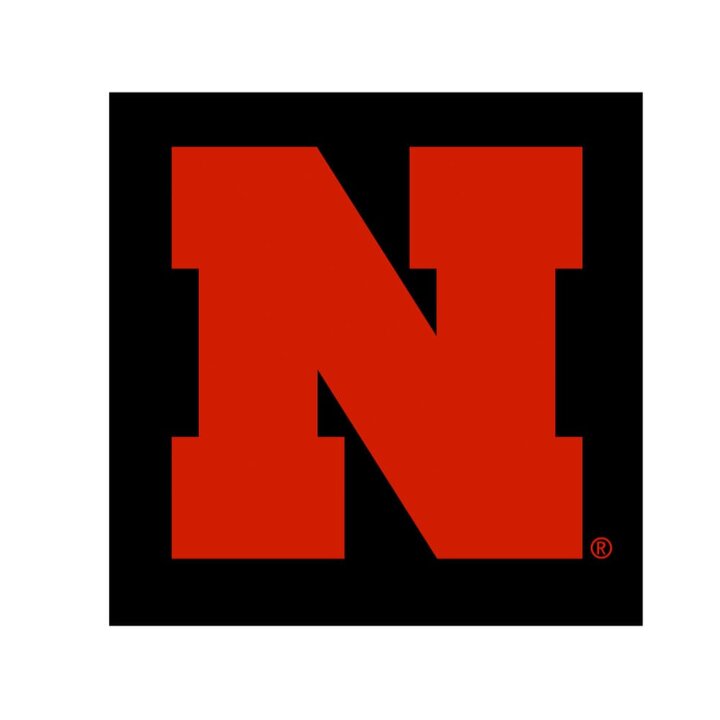 N logo on black background with red strike thru line
