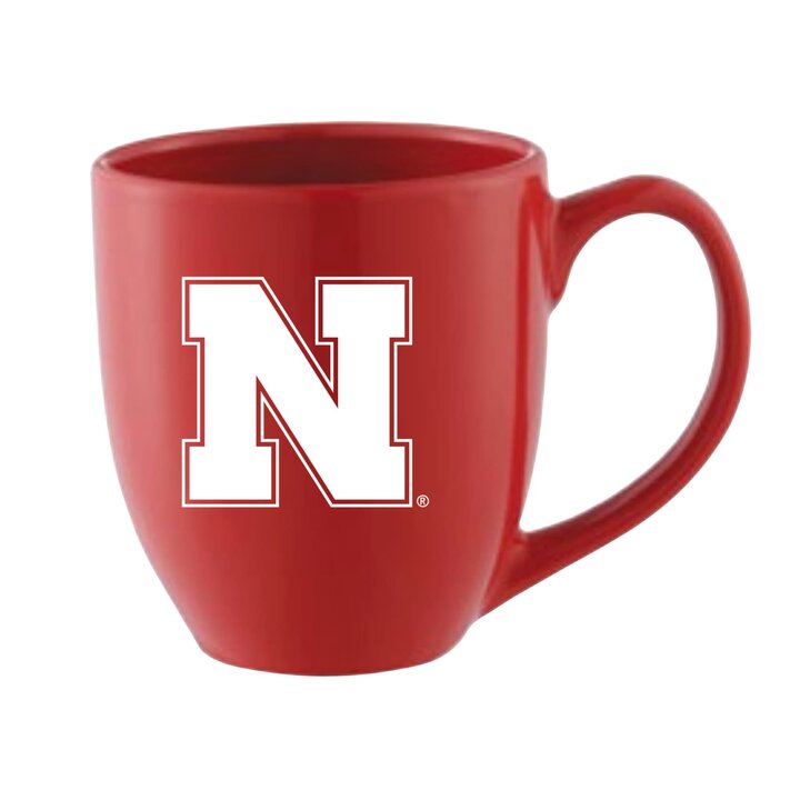 N logo on red cup - White Transparent